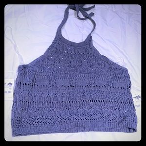 Halter crop top